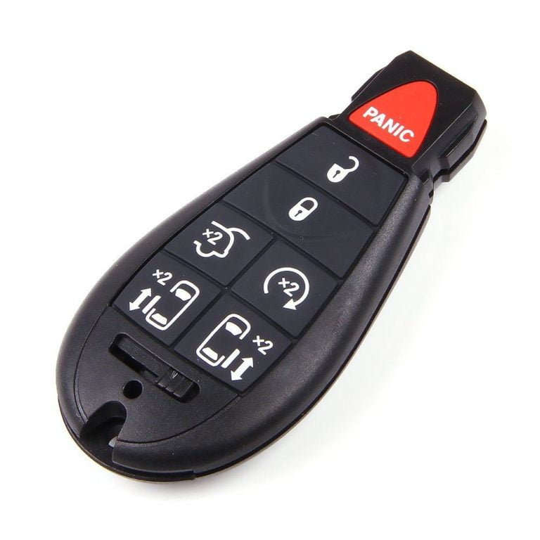 remote car key replacement cost